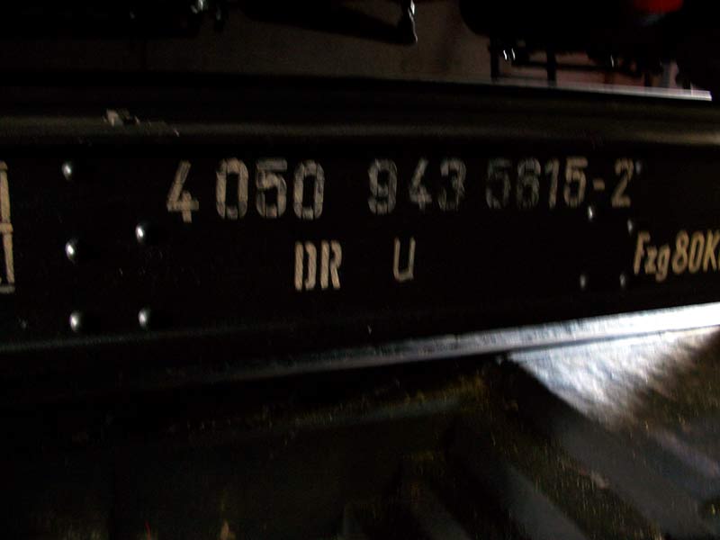 40 50 943 5615-2 U 99 566 IVk SEM Chemnitz 29.10.2010 Foto Garvens Sammlung Garvens